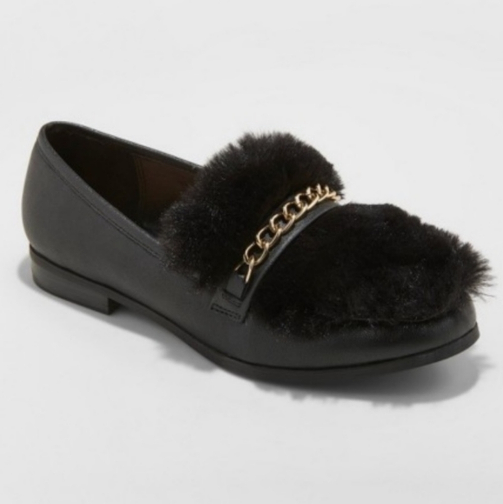 NWT a new day | Furry Loafers